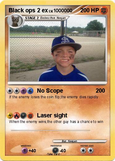 Pokemon Black ops 2 ex