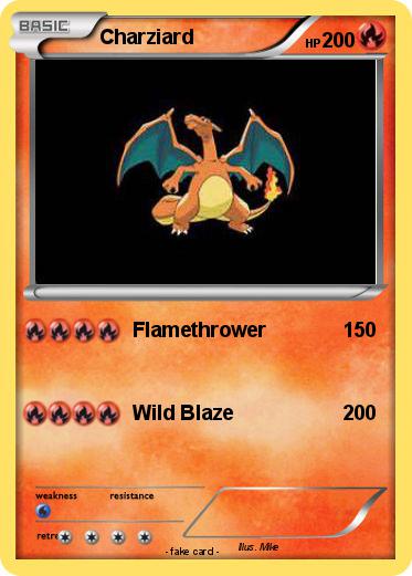 Pokemon Charziard