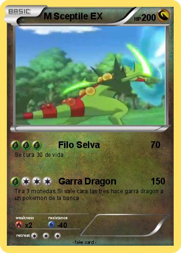 Pokemon M Sceptile EX