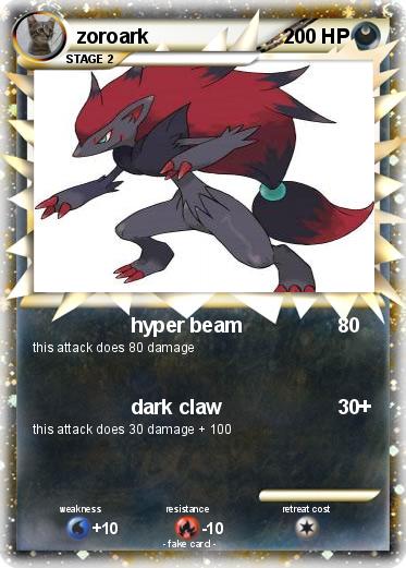 Pokemon zoroark