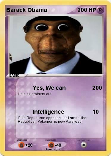 Pokemon Barack Obama