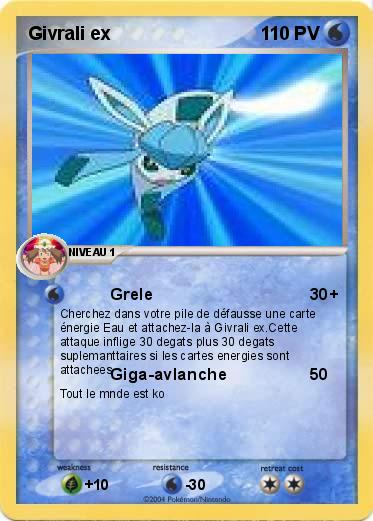Pokemon Givrali ex