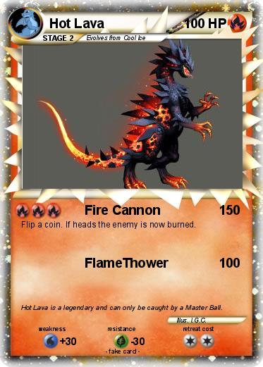 Pokemon Hot Lava