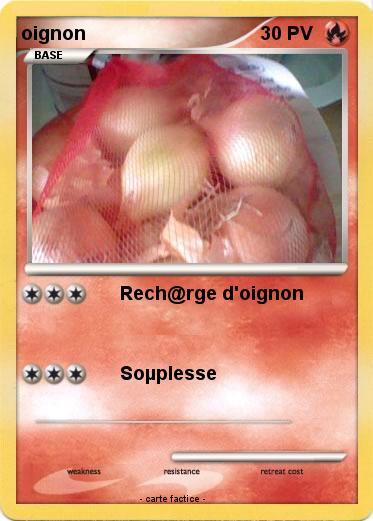 Pokemon oignon
