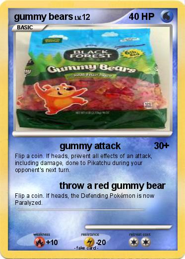 Pokemon gummy bears