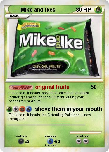 Pokemon Mike and Ikes