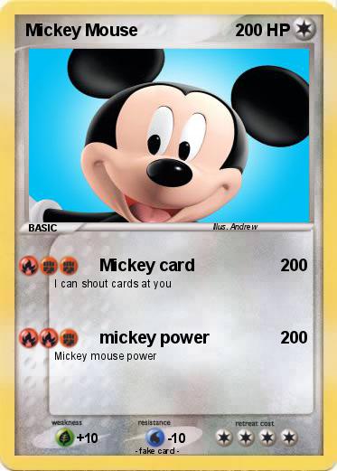 Pokemon Mickey Mouse