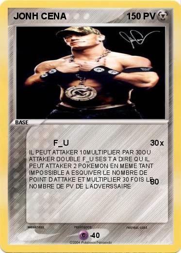 Pokemon JONH CENA