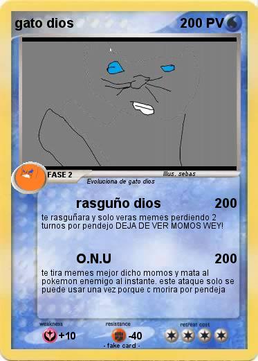 Pokemon gato dios