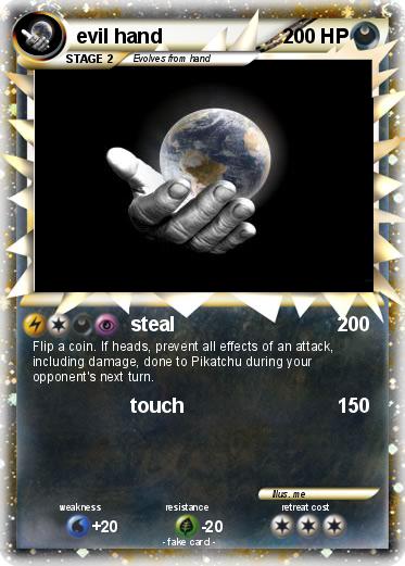 Pokemon evil hand