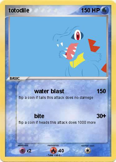 Pokemon totodile