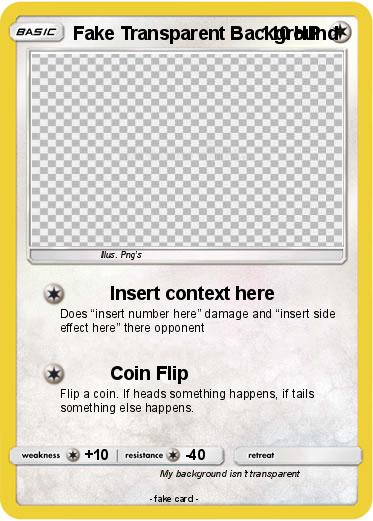 Pokemon Fake Transparent Background