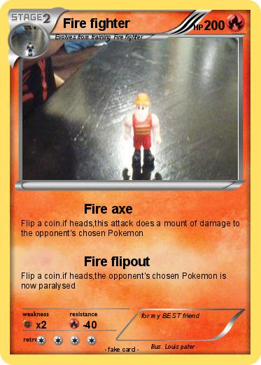 Pokemon Fire fighter