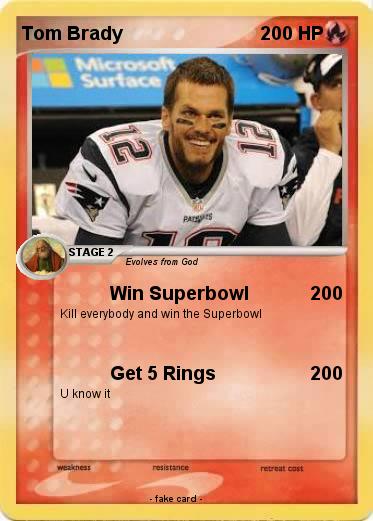 Pokemon Tom Brady