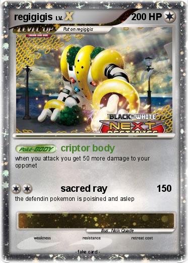 Pokemon regigigis