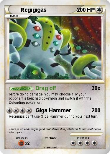 Pokemon Regigigas