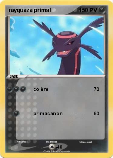 Pokemon rayquaza primal