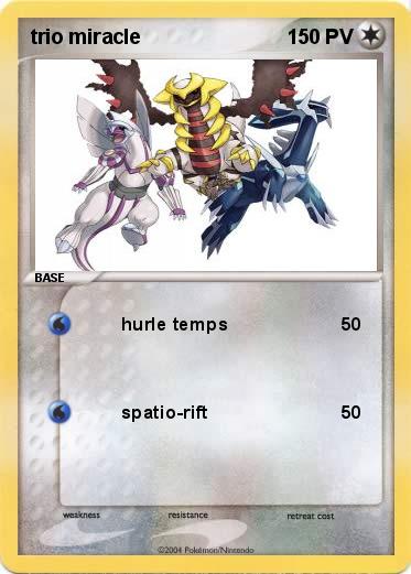 Pokemon trio miracle