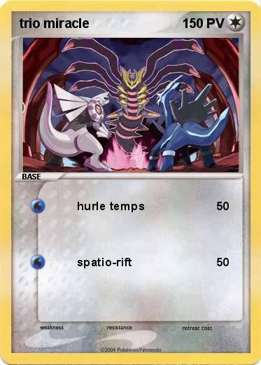 Pokemon trio miracle