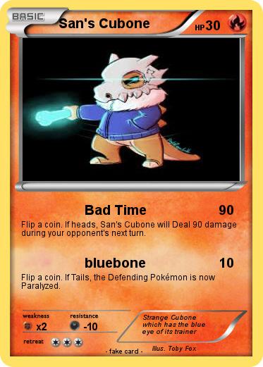 Pokemon San's Cubone