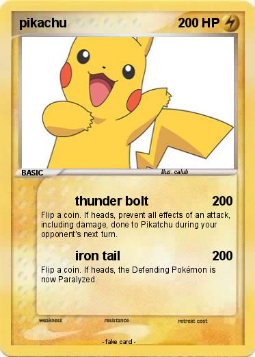 Pokemon pikachu