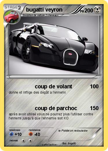 Pokemon bugatti veyron