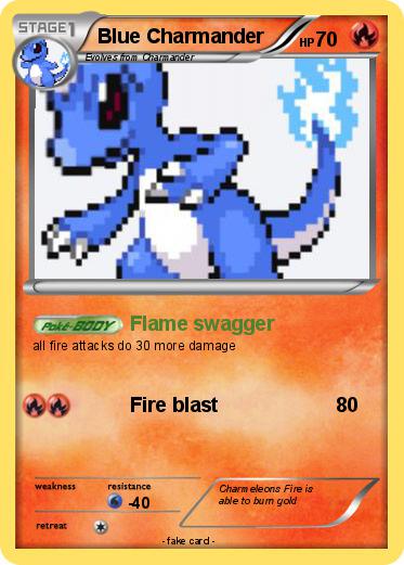 Pokemon Blue Charmander