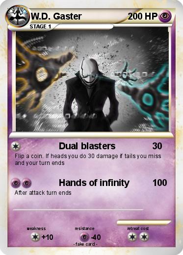 Pokemon W.D. Gaster