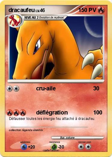 Pokemon dracaufeu