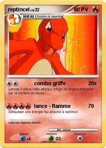 Pokemon reptincel