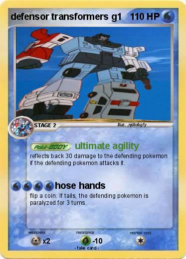 Pokemon defensor transformers g1