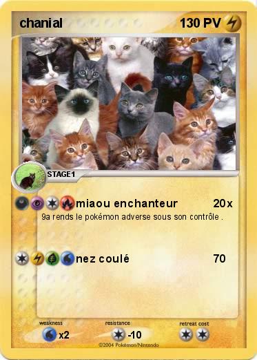 Pokemon chanial