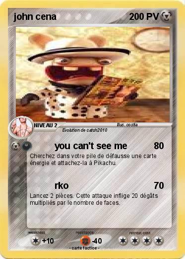 Pokemon john cena