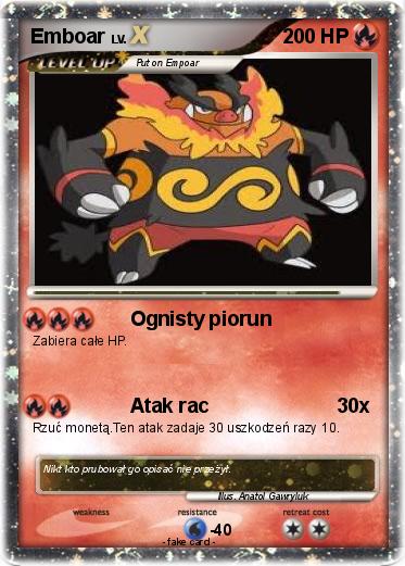 Pokemon Emboar