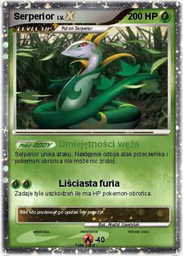 Pokemon Serperior