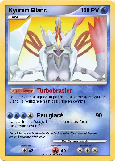 Pokemon Kyurem Blanc
