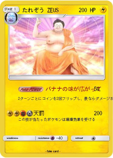 Pokemon たれぞう ZEUS
