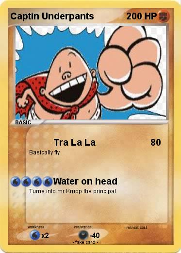 Pokemon Captin Underpants