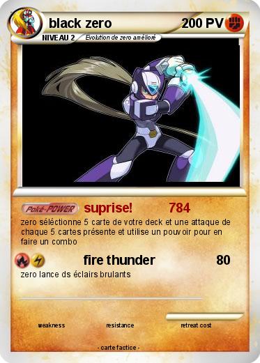 Pokemon black zero
