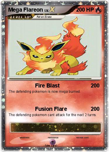 Pokemon Mega Flareon