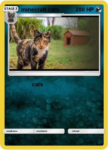 Pokemon minecraft cats