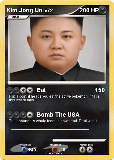 Pokemon Kim Jong Un