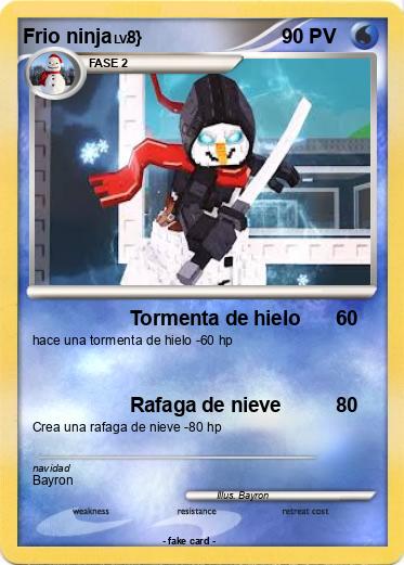 Pokemon Frio ninja