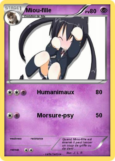 Pokemon Miou-fille
