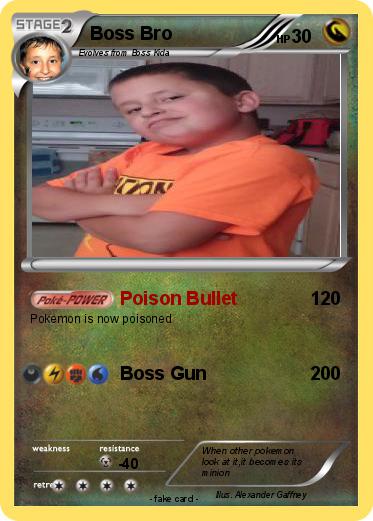 Pokemon Boss Bro
