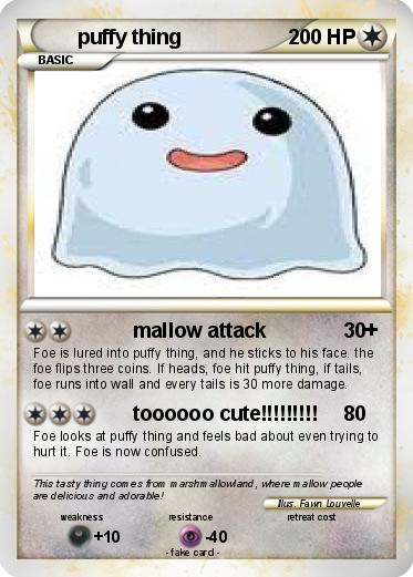 Pokemon puffy thing