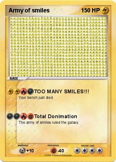Pokemon Army of smiles