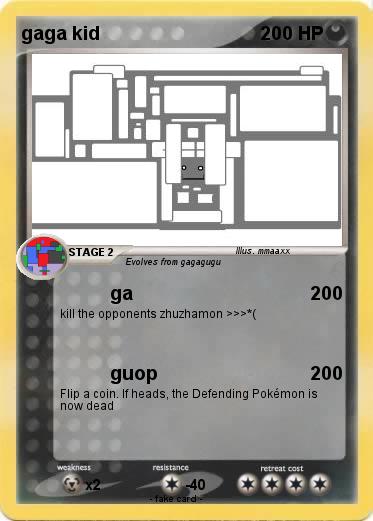 Pokemon gaga kid