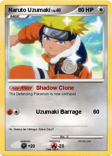 Pokemon Naruto Uzumaki