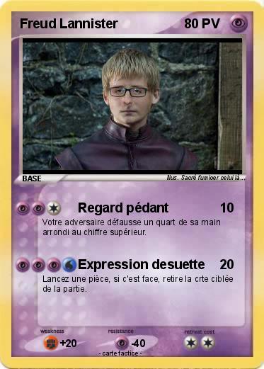 Pokemon Freud Lannister